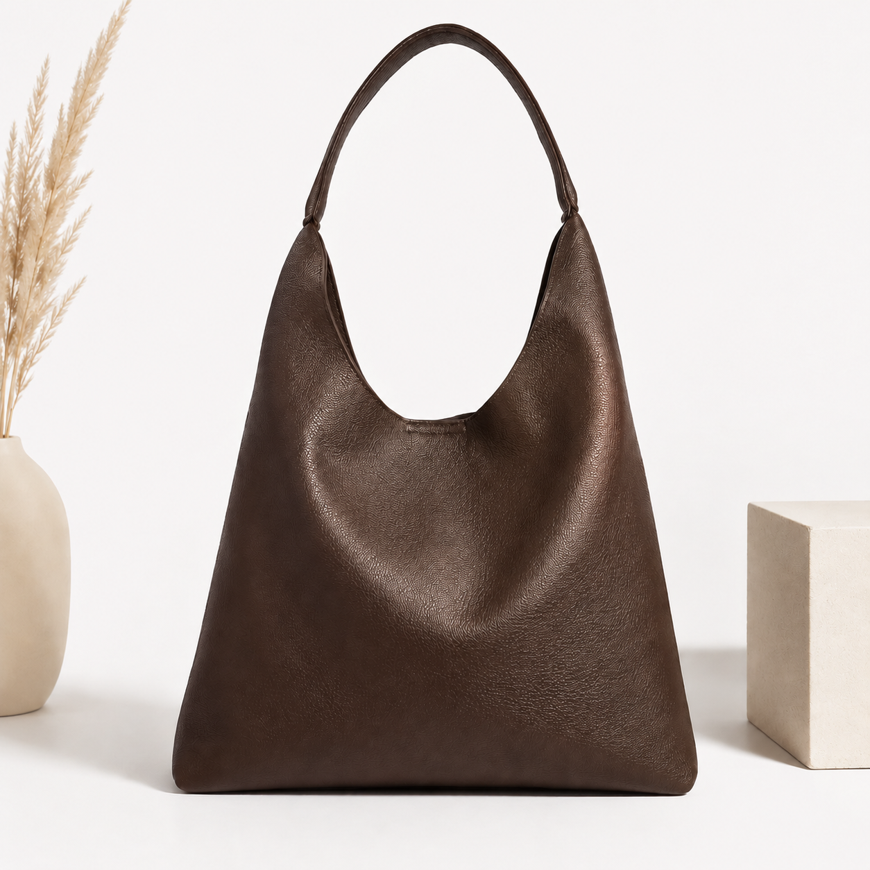 Lunaver Soft Slouchy Hobo Bag – Elegant Everyday Shoulder Bag for Women